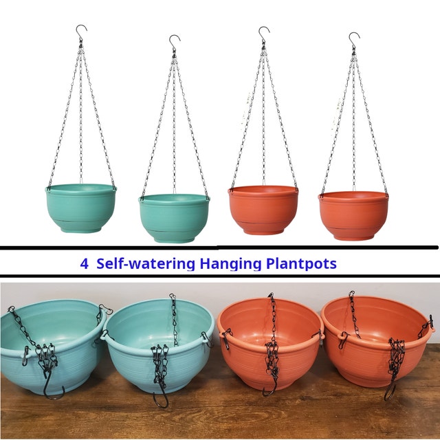 Hanging Plant Pots (Set of 4)