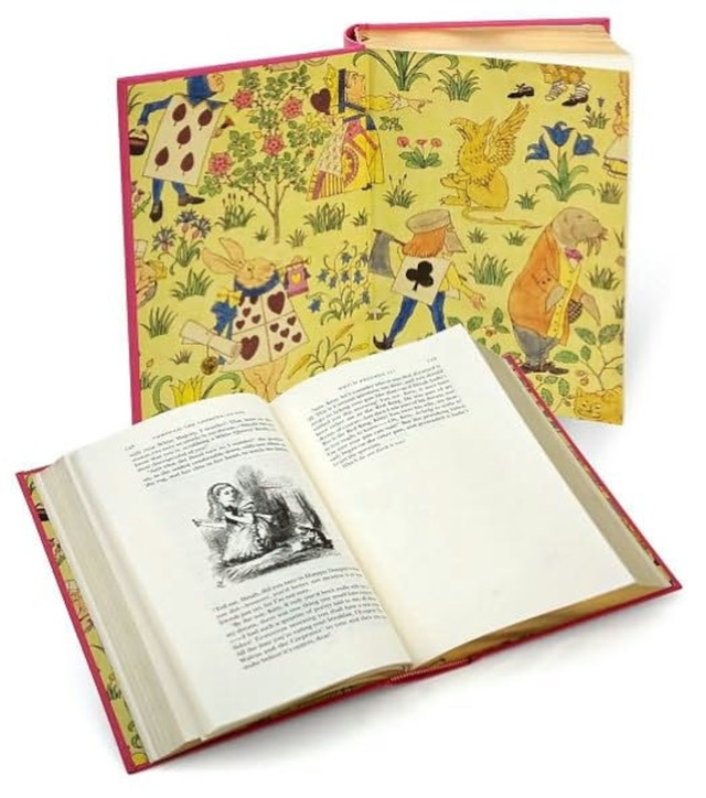 Alice's Adventures in Wonderland - COMPLETE SET, New! Gilded !!! - photo 4