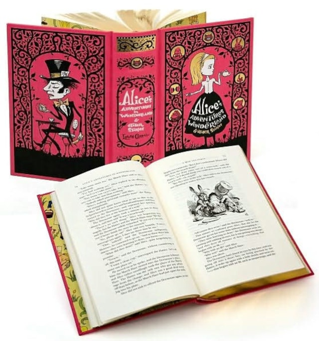 Alice's Adventures in Wonderland - COMPLETE SET, New! Gilded !!! - photo 5