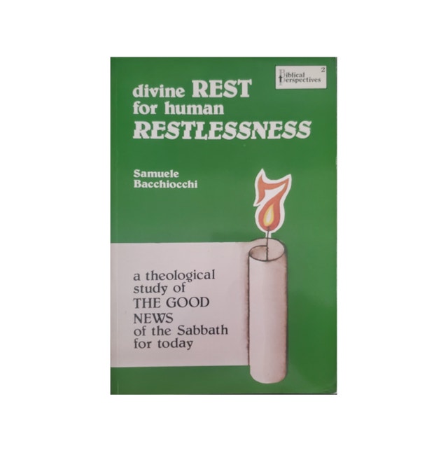 Divine Rest for Human Restlessness - Christian book