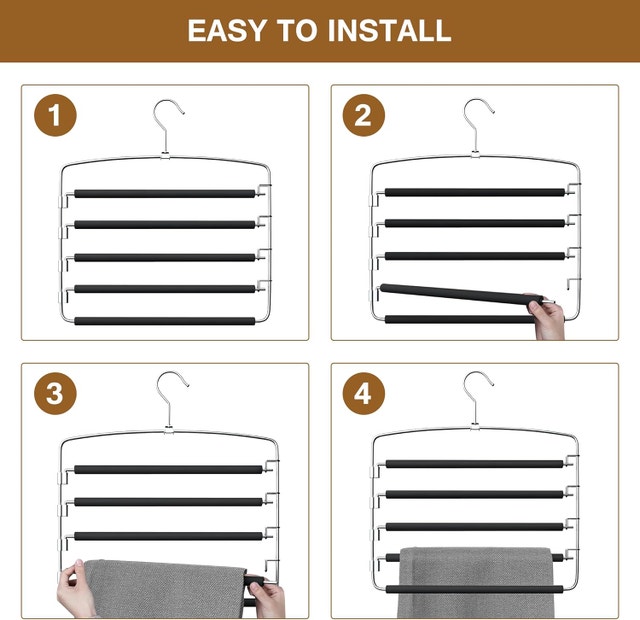 5 Layers Space Saving Hangers - photo 4