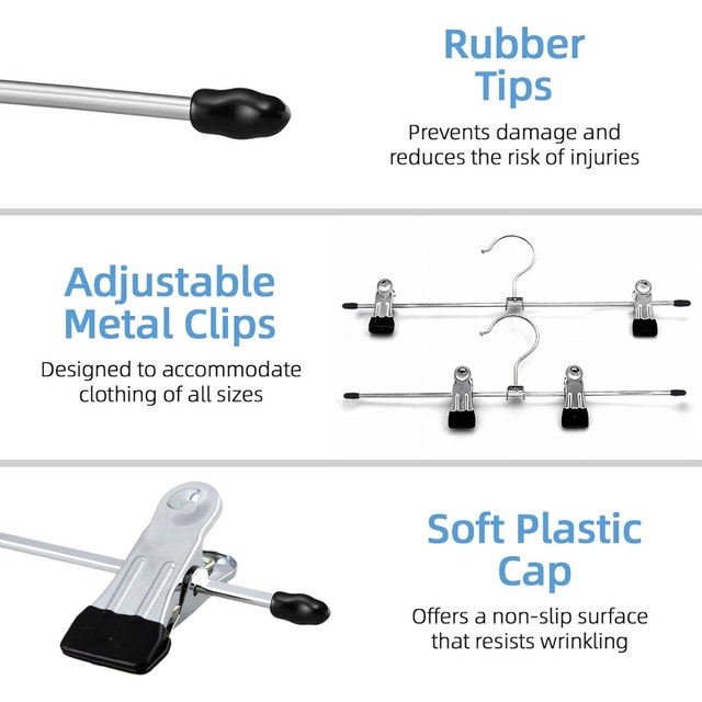 Stainless Steel Pants Hangers / Skirt Hangers - photo 3