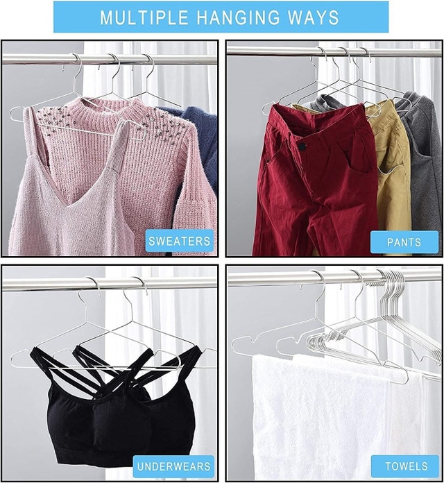 HEAVY DUTY Stainless Steel Coat Hangers - photo 5