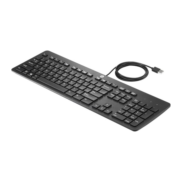 HP USB Slim Ergonomic Keyboard
