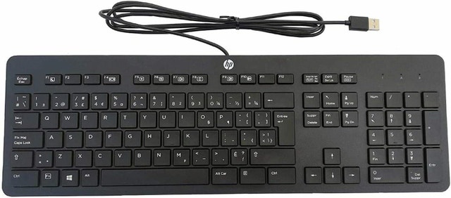 HP USB Slim Ergonomic Keyboard - photo 3