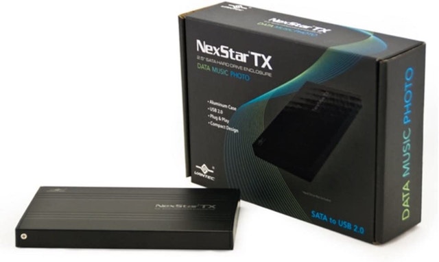 Vantec Nexstar 2.5-Inch SATA to USB 2.0 External HDD Enclosure
