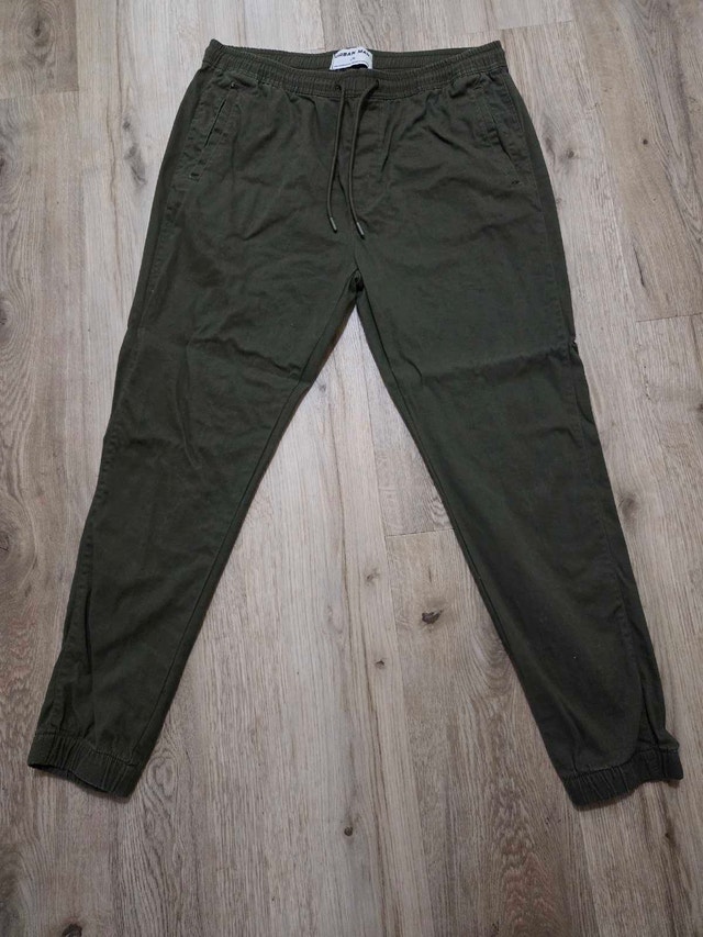 Urban Man Dark Green Joggers (Brand New)