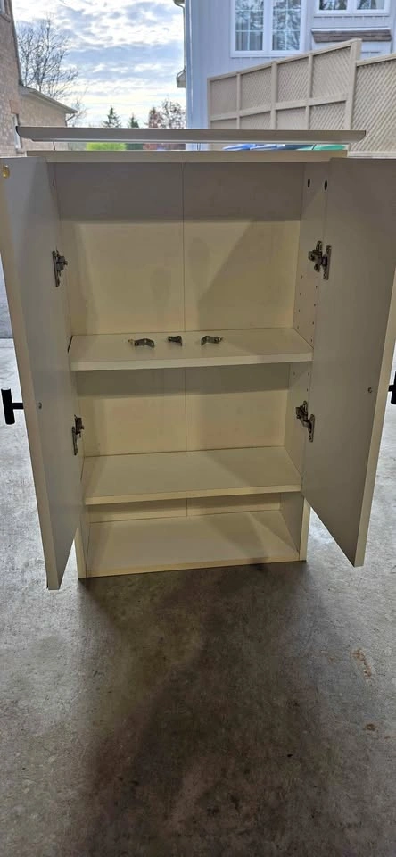 White 2-Door Storage/Medicine Cabinet