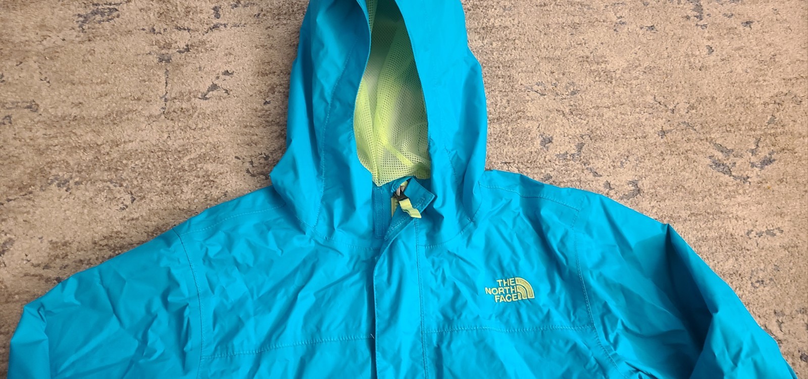 The North Face Girls Blue Windbreaker SZ 14/16 - photo 3