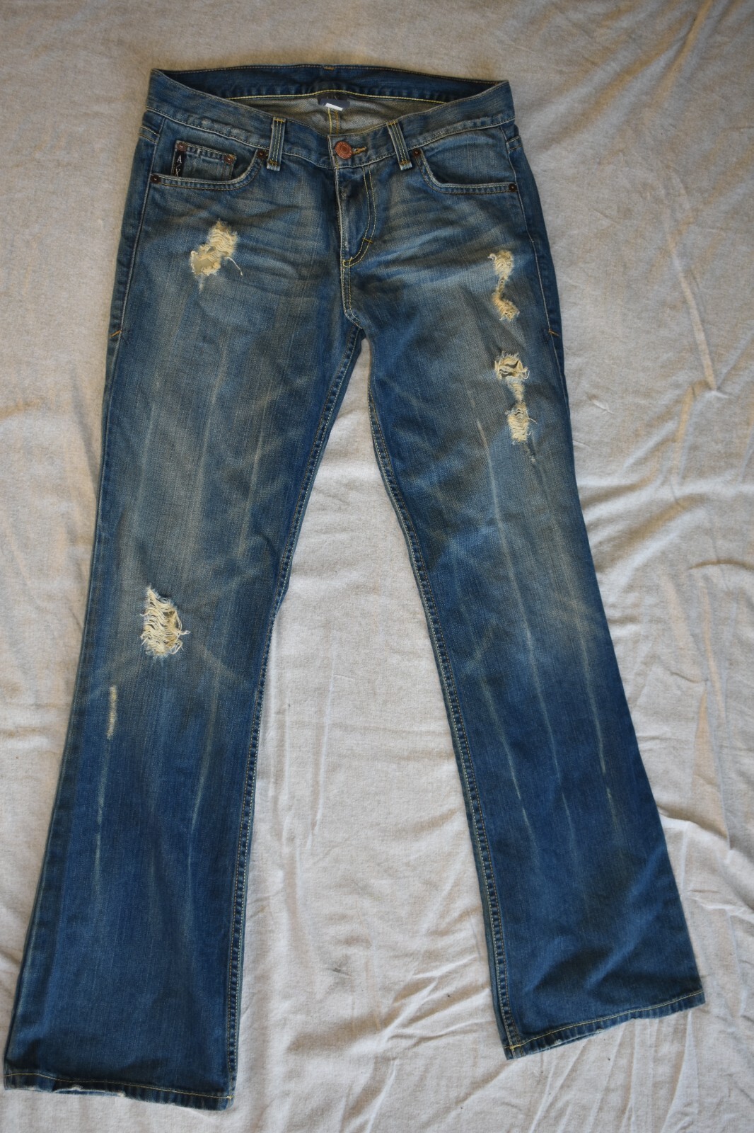 Armani Exchange Woman Blue Jeans SZ 8 - photo 3