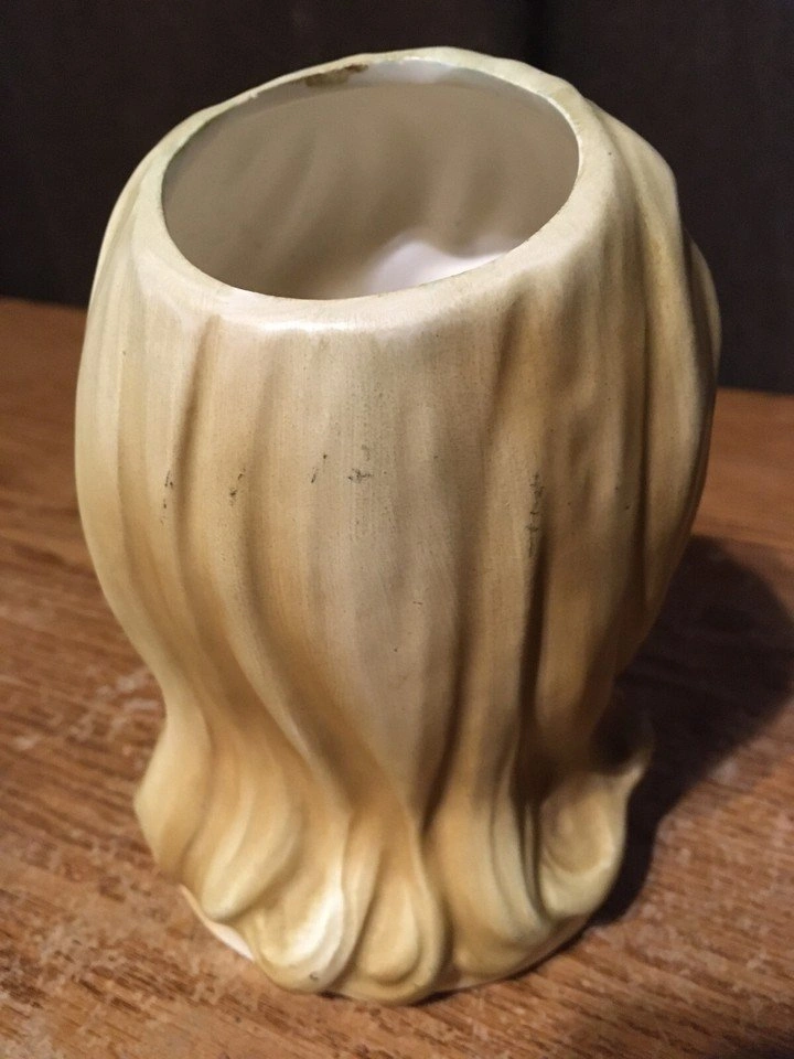 LEFTON LADY HEAD PLANTER VASE #2536 - photo 2