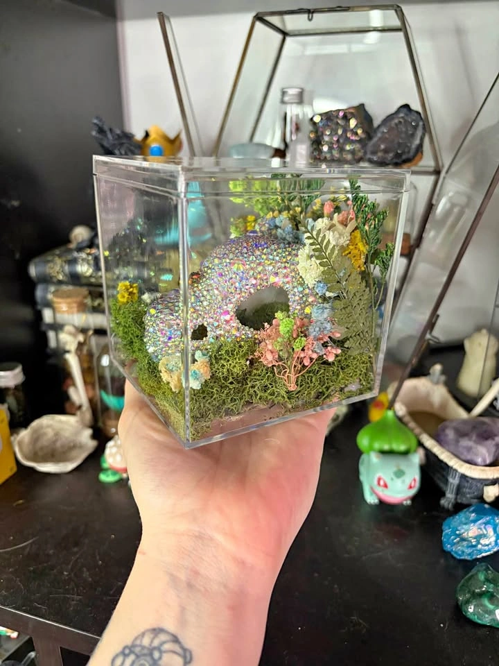 Cubone Skull Insect Terrarium