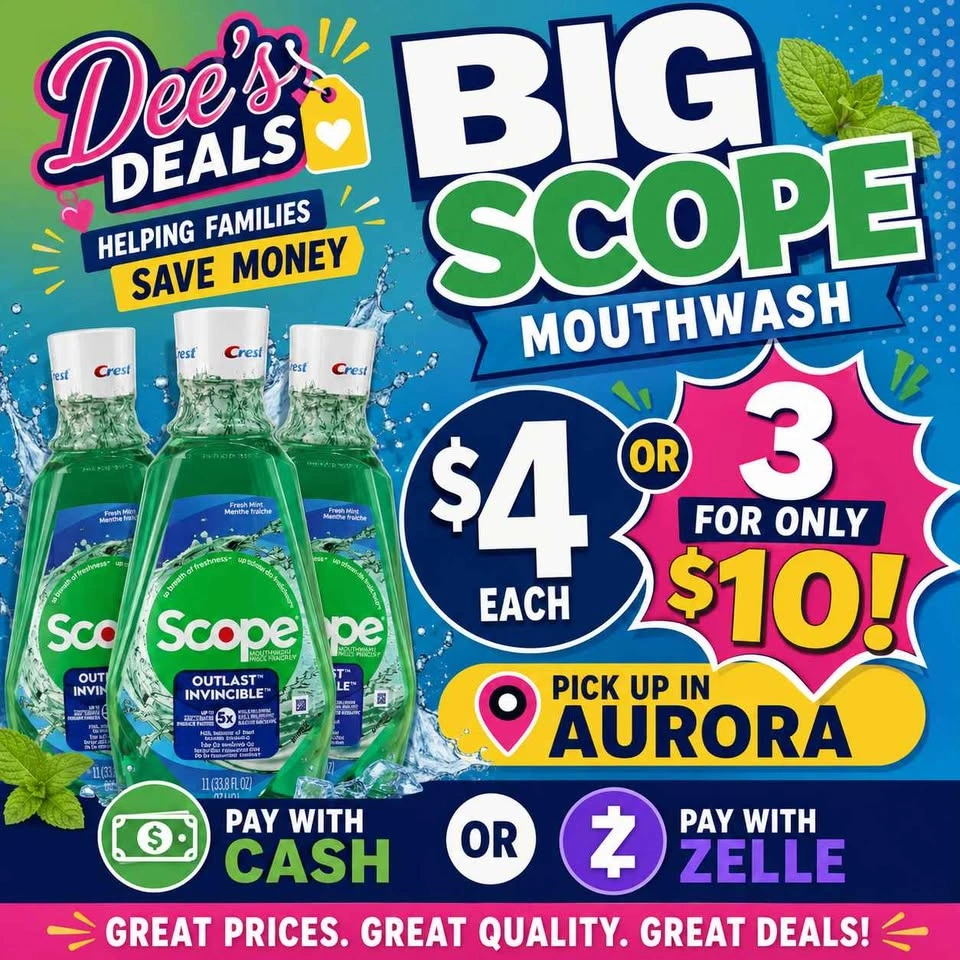 Scope Mouthwash ONLY $4 EACH - photo 2