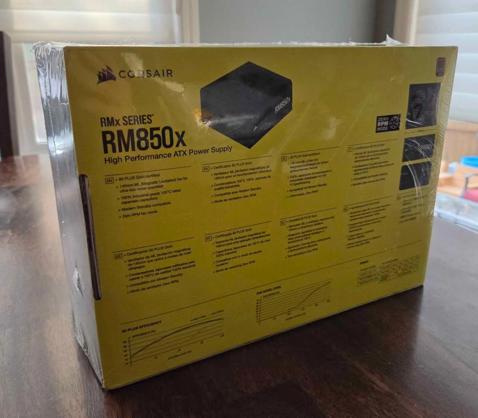 Corsair RM850x PSU (New in Box) - photo 2
