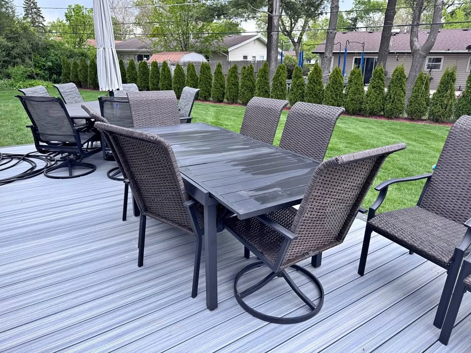 Metal Outdoor Dining Set