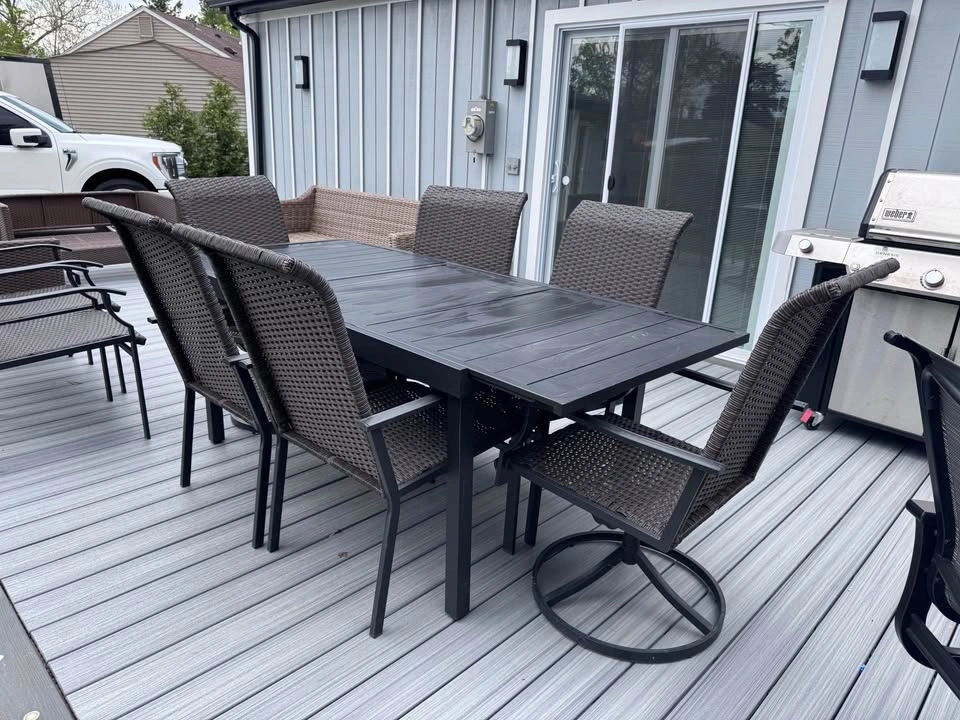 Metal Outdoor Dining Set - photo 2