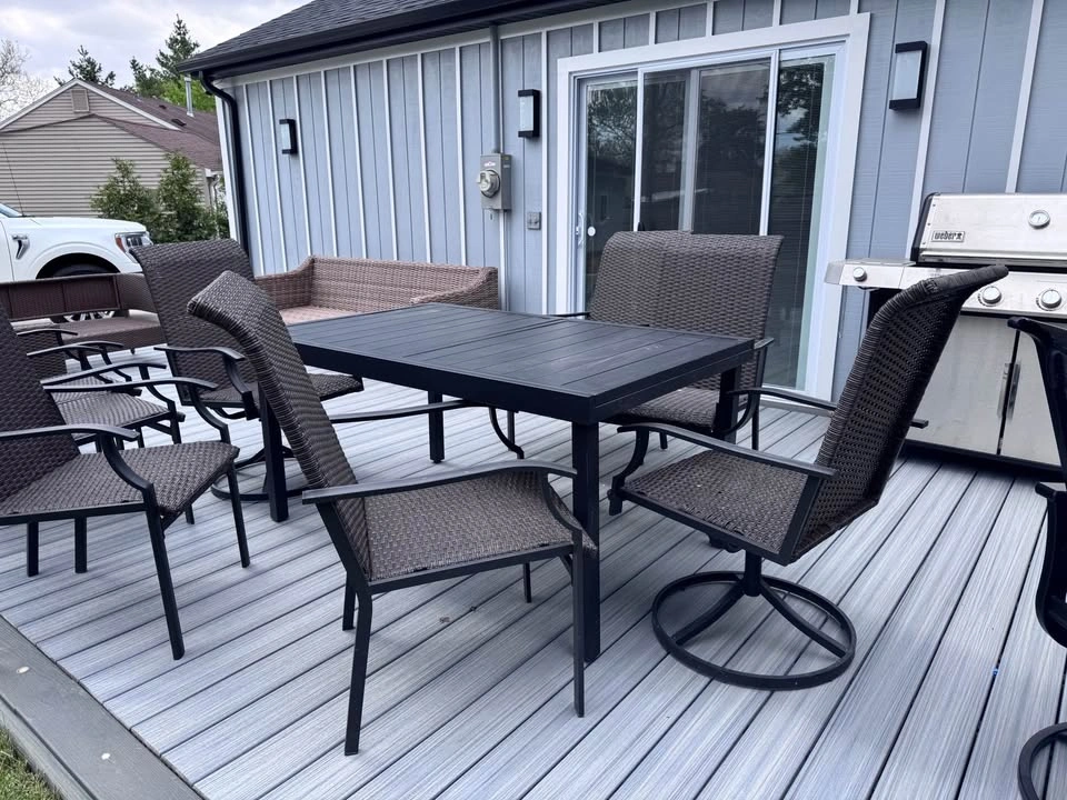 Metal Outdoor Dining Set - photo 4