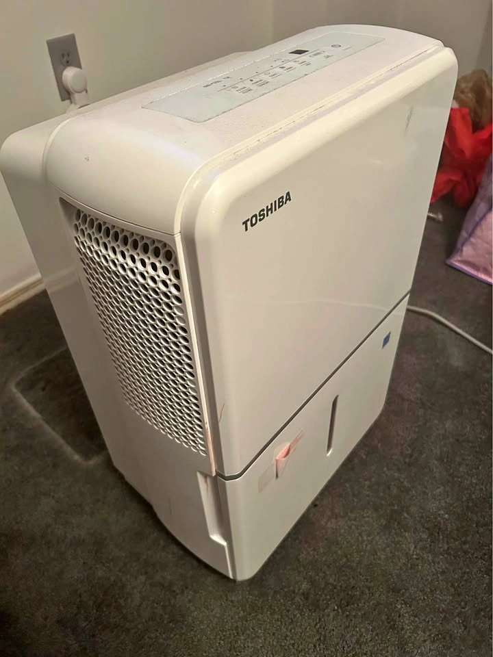 Toshiba Dehumidifier with Removable Water Container