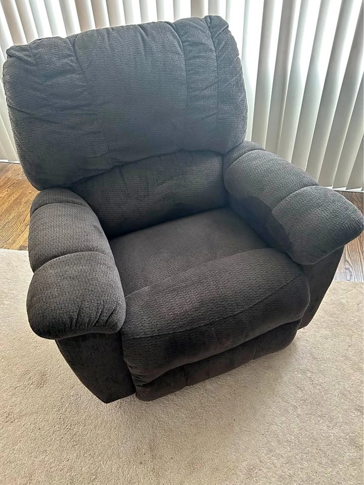 Authentic Lazyboy Reclining Couch and Armchair