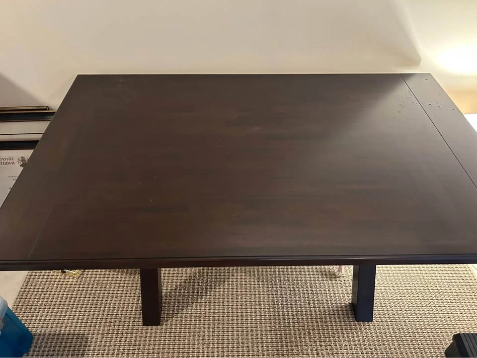 Wood Dining Table / Executive Desk - photo 2
