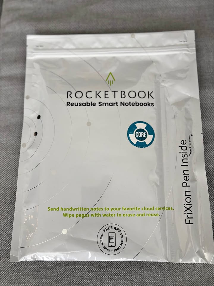 Rocketbook Core Reusable Spiral Notebook