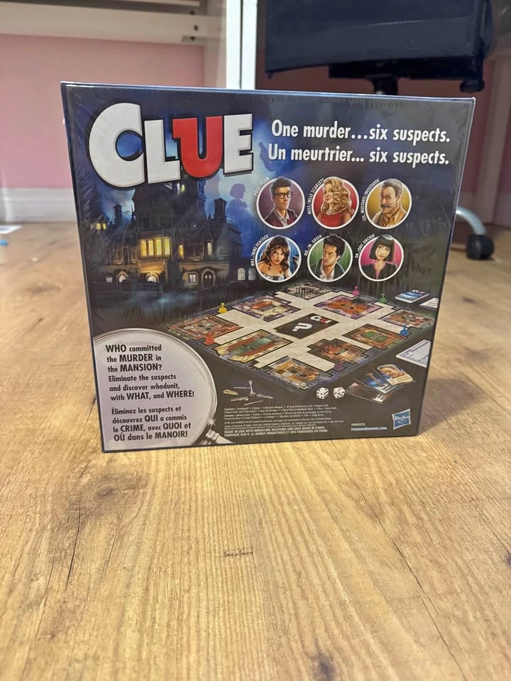 Unopened Board Game "Clue"