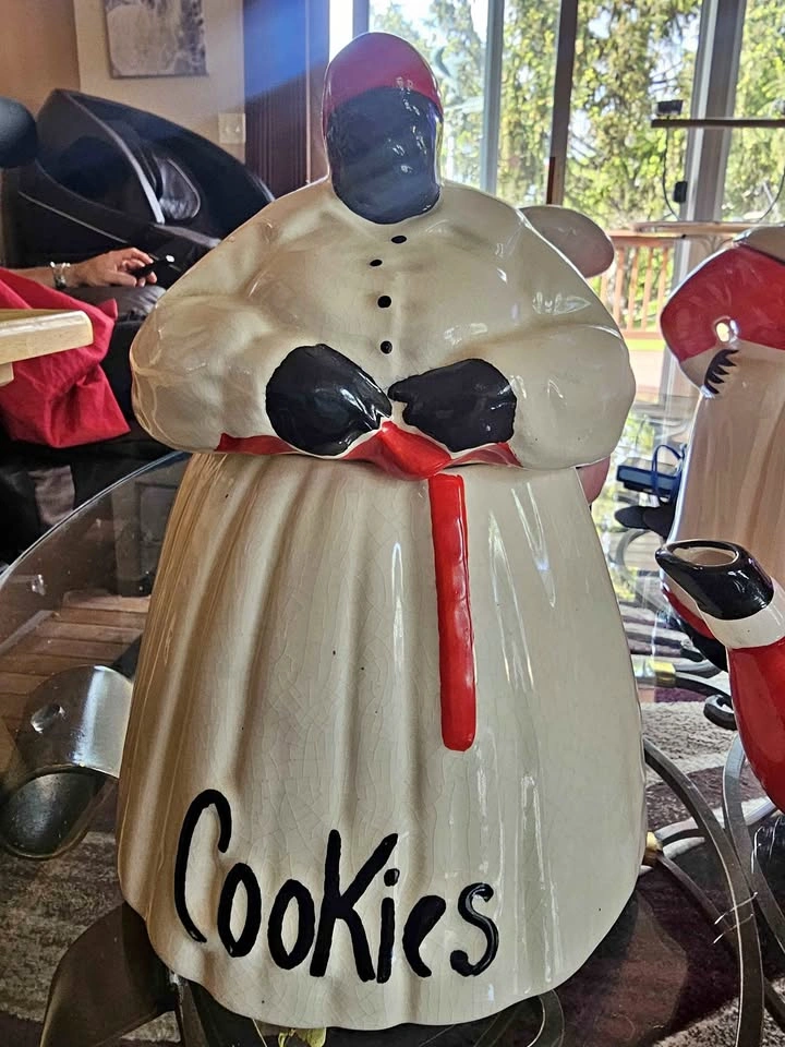Aunt Jemima Cookie Jars and Teapot Set