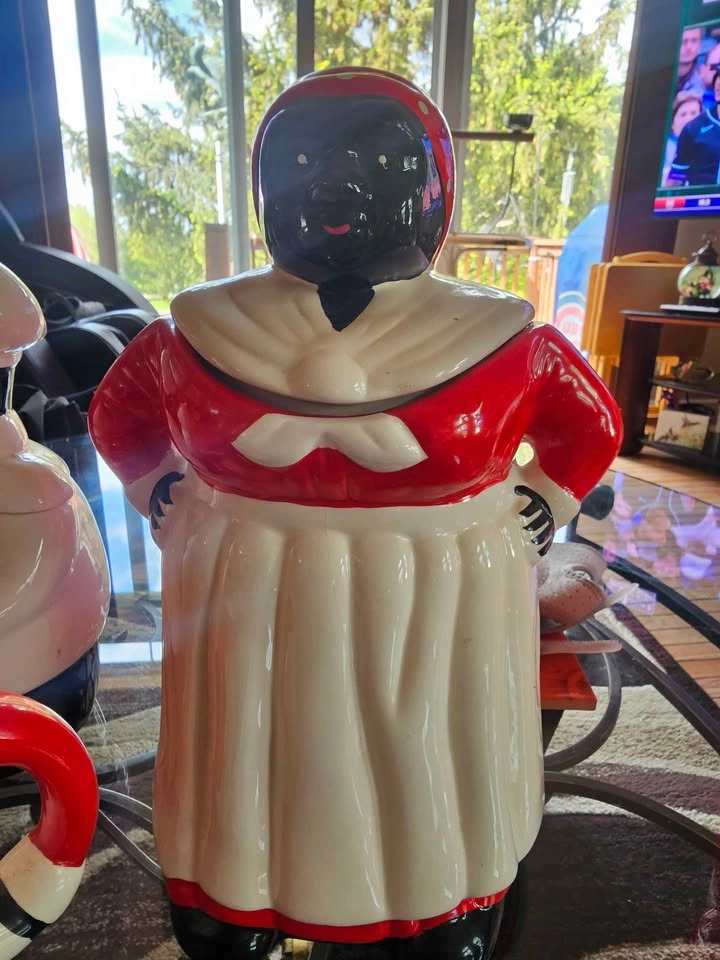 Aunt Jemima Cookie Jars and Teapot Set - photo 4