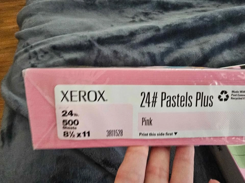 Heavy Weight Pastel Pink Printer Paper - photo 3