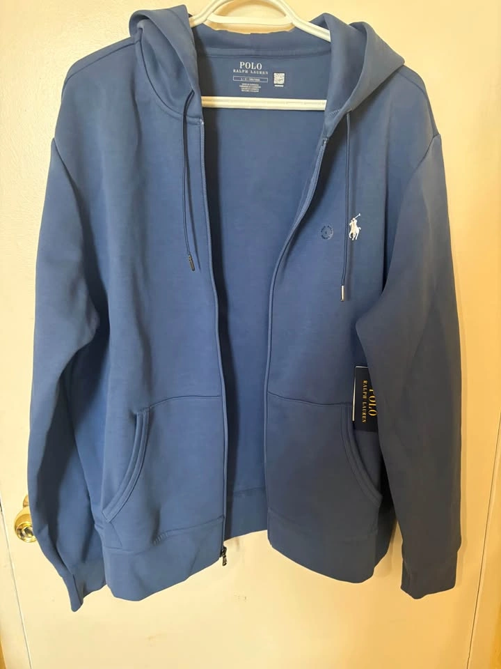 Polo Ralph Lauren Double-Knit Full-Zip Hoodie (Large) - photo 3