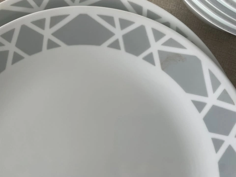 Corelle Vitrelle Dinnerware Set – 8 Plates + 6 Bowls | Moving Sa - photo 2