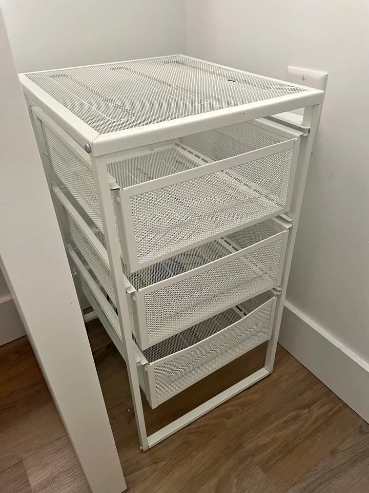 IKEA LENNART 3-Drawer Mesh Unit