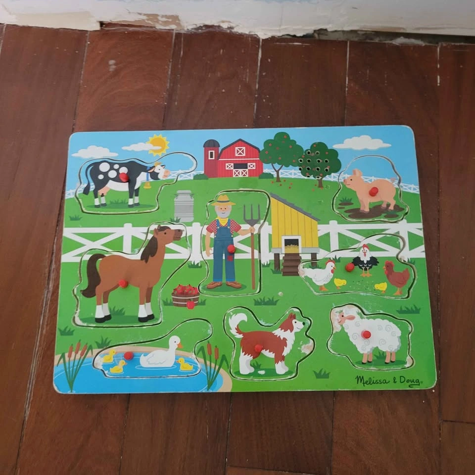 EEUC Melissa and Doug wooden puzzles - photo 2