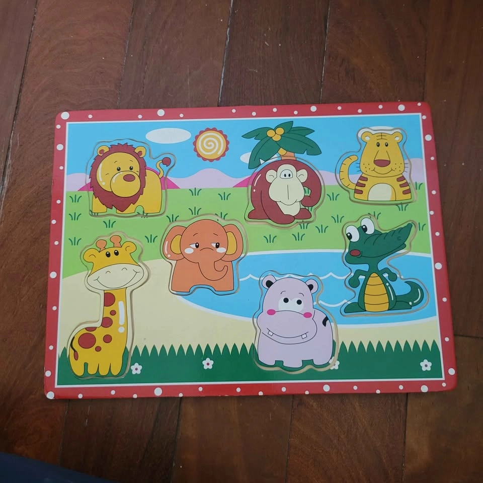 EEUC Melissa and Doug wooden puzzles - photo 4