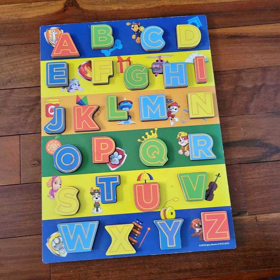 EEUC Paw Patrol wooden puzzles