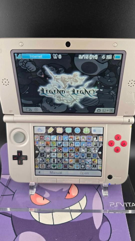 Nintendo 3DS XL NES Edition 128gb Modified - photo 3