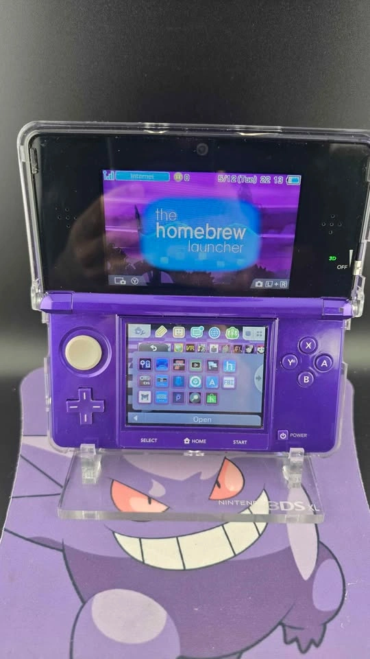 🔥🎮 Nintendo 3DS CLASSIC Purple Edition – Modified – 🎮🔥 - photo 3