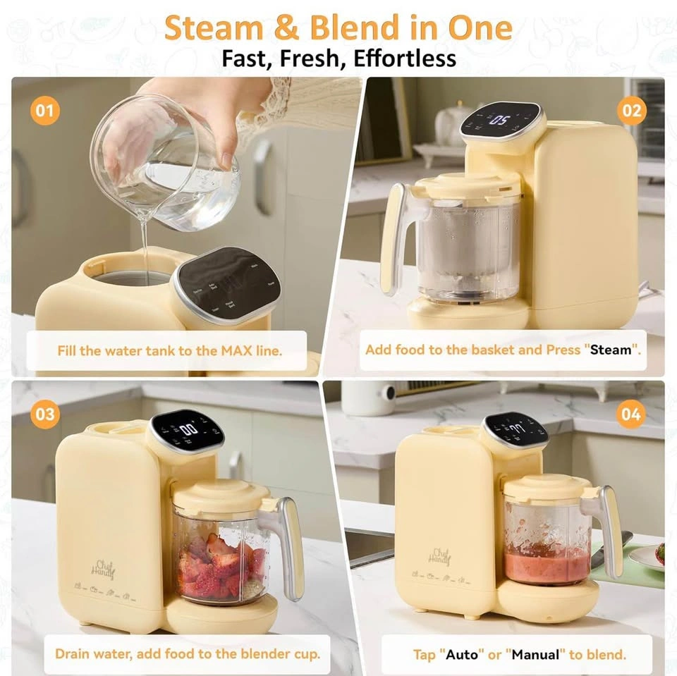Brand New Chef Handy Baby Food Maker - photo 5
