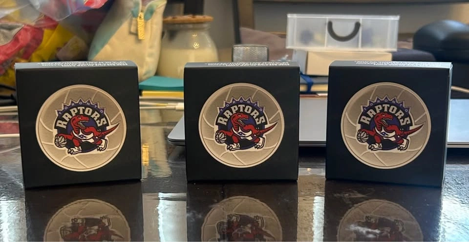 1 oz. Pure Silver Coin - 2020 Toronto Raptors 25th Season - photo 5