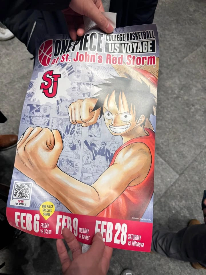 One Piece St John's University Men's Basketball Poster Exclusive - photo 2