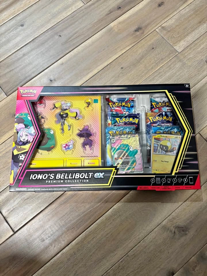 Iono's Bellibolt ex Premium Collection - Pokemon Trading Cards