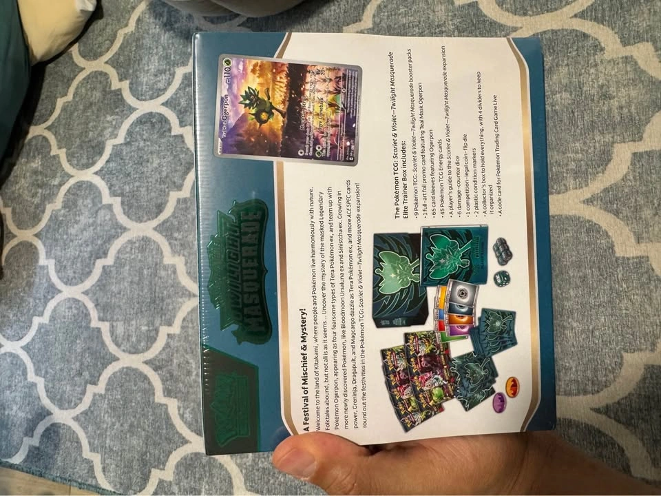 Pokemon TCG Scarlet & Violet Twilight Masquerade ETB - photo 2