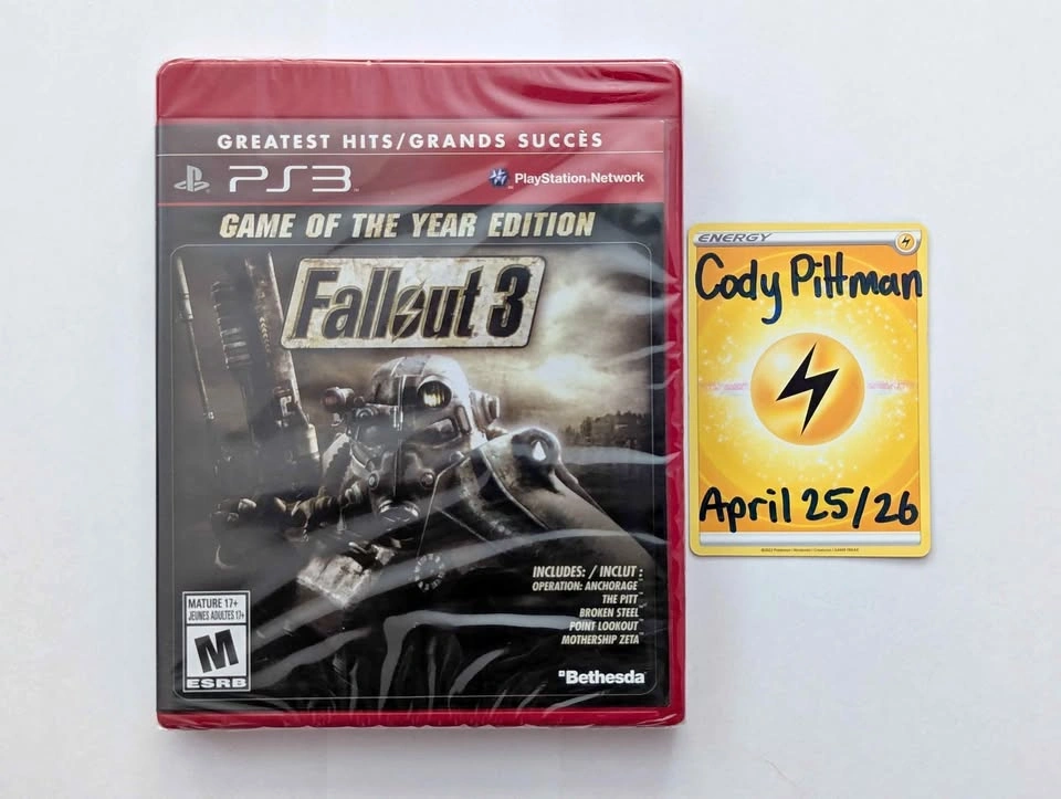 SEALED Fallout 3 GOTY Edition PlayStation 3