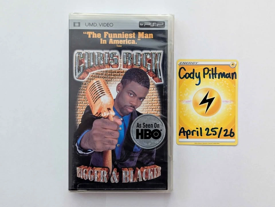 SEALED Chris Rock Bigger & Blacker PlayStation Portable Video