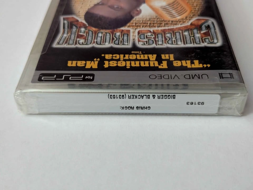 SEALED Chris Rock Bigger & Blacker PlayStation Portable Video - photo 3