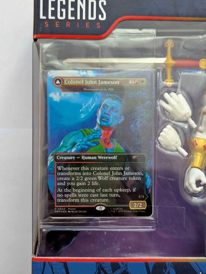 BRAND NEW Magic The Gathering Man-Wolf Marvel Legends