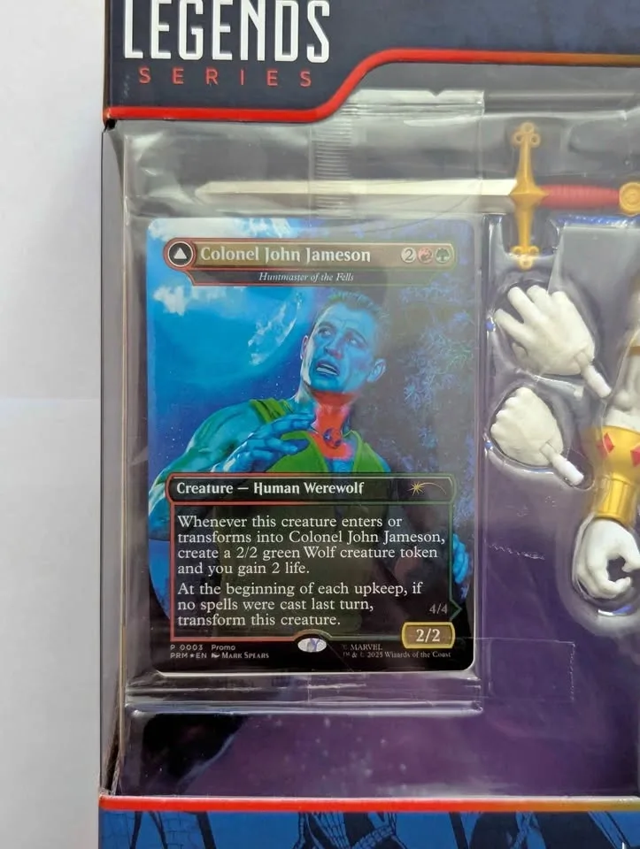 BRAND NEW Magic The Gathering Man-Wolf Marvel Legends