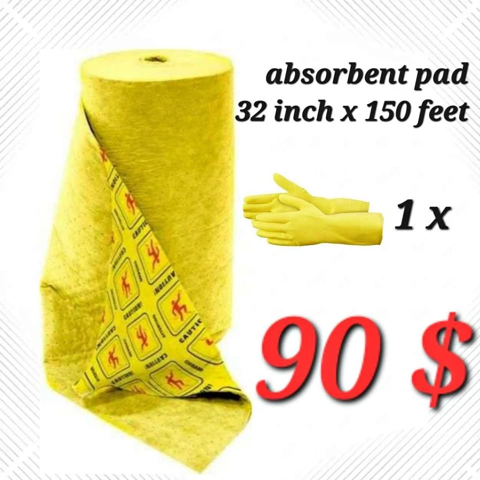 🇨🇦 Cleaning absorbent pad 32"x150'
