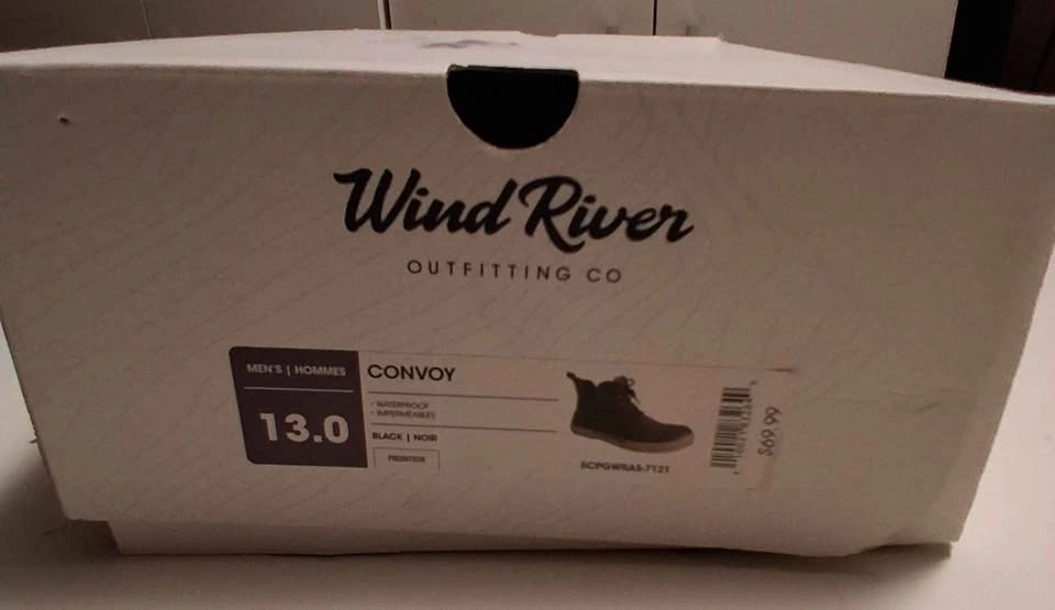 New Wind River Black Waterproof Boots - photo 5