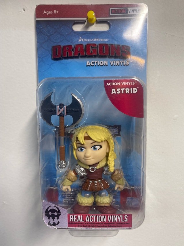 How to Train Your Dragon Action Vinyls - Hiccup & Astrid